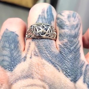 Sterling silver Ring size 8